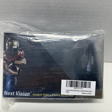 LEADER Adult Next Vision Football Helmet Visor Eye Shield - Gray New!