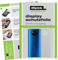 5X Schutzfolie FüR Poco X3 Nfc RüCkseite Display Folie Matt Displayschutzfolie