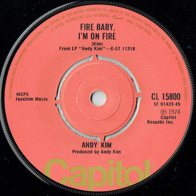 Andy Kim - Fire Baby, I'm On Fire (VINYL)