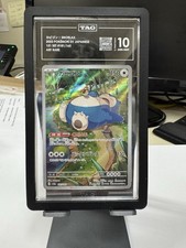 Snorlax 181/165 Sv2a: Pokemon Card 151 Holo (Japanese) Tag 10 5th Ranked 10!