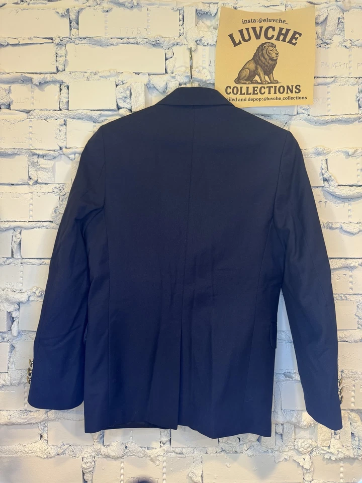 Chaps Blazer Niños 10 Azul Marino Mezcla de Lana Botón Dorado Abrigo Deportivo Chaqueta Oficina Foto 2 de 4