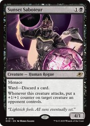 Sunset Saboteur #116 Foil Edge of Eternities
