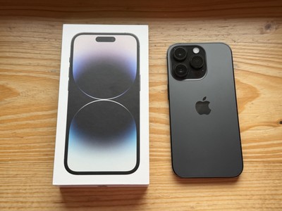 Apple iPhone 14 Pro 128GB Schwarz 87% OVP Wie neu