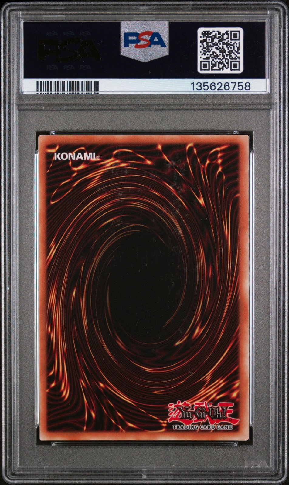 YUGIOH RED-EYES BLACK DRAGON GFP2-EN176 GHOST 1ST EDITION 2022 PSA 9 MINT view 2