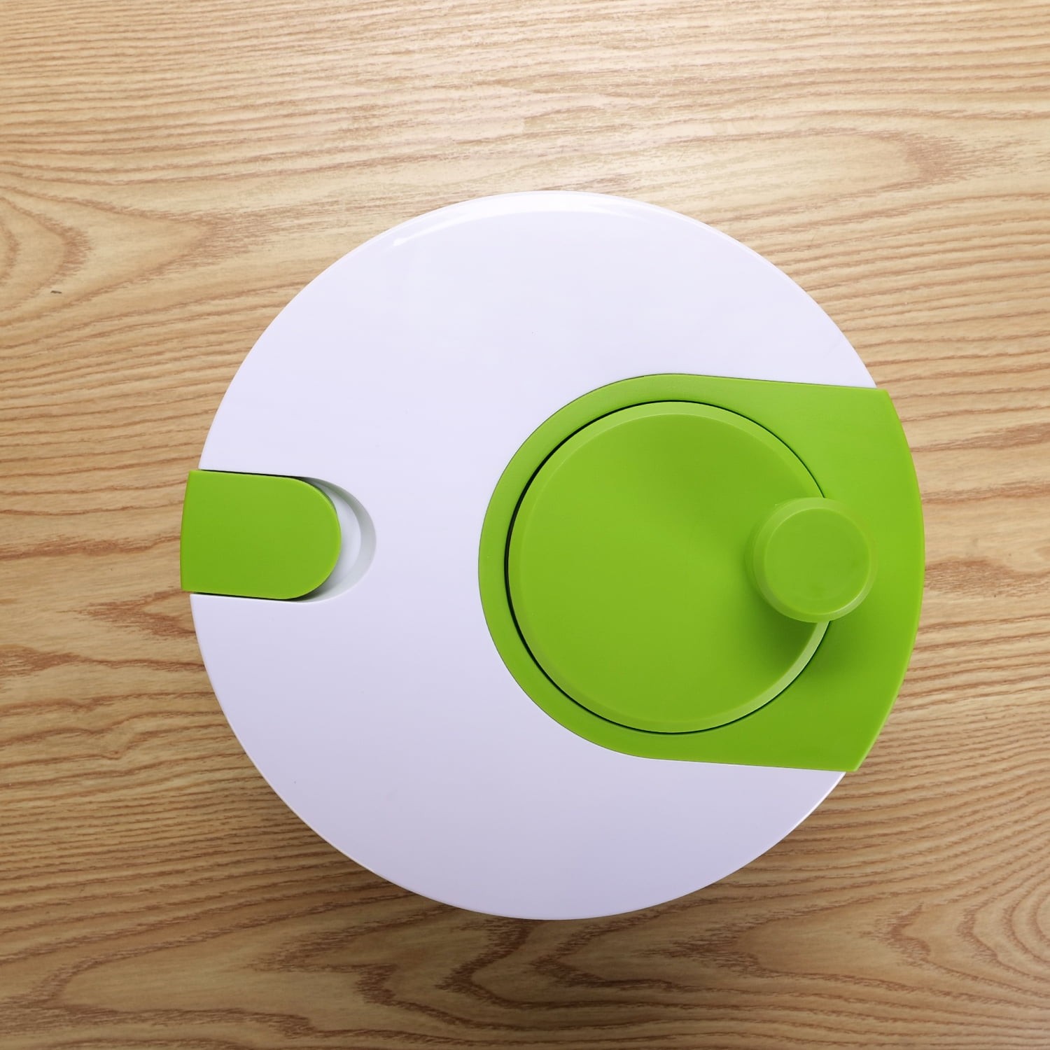 4Qt Salad Spinner Vegetable Dryer, Green Glaze, Height 6.54In, Weight 1.55Lb, BP