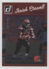 2016 Donruss Stat Line Season 110/185 Isaiah Crowell #72 1e3h