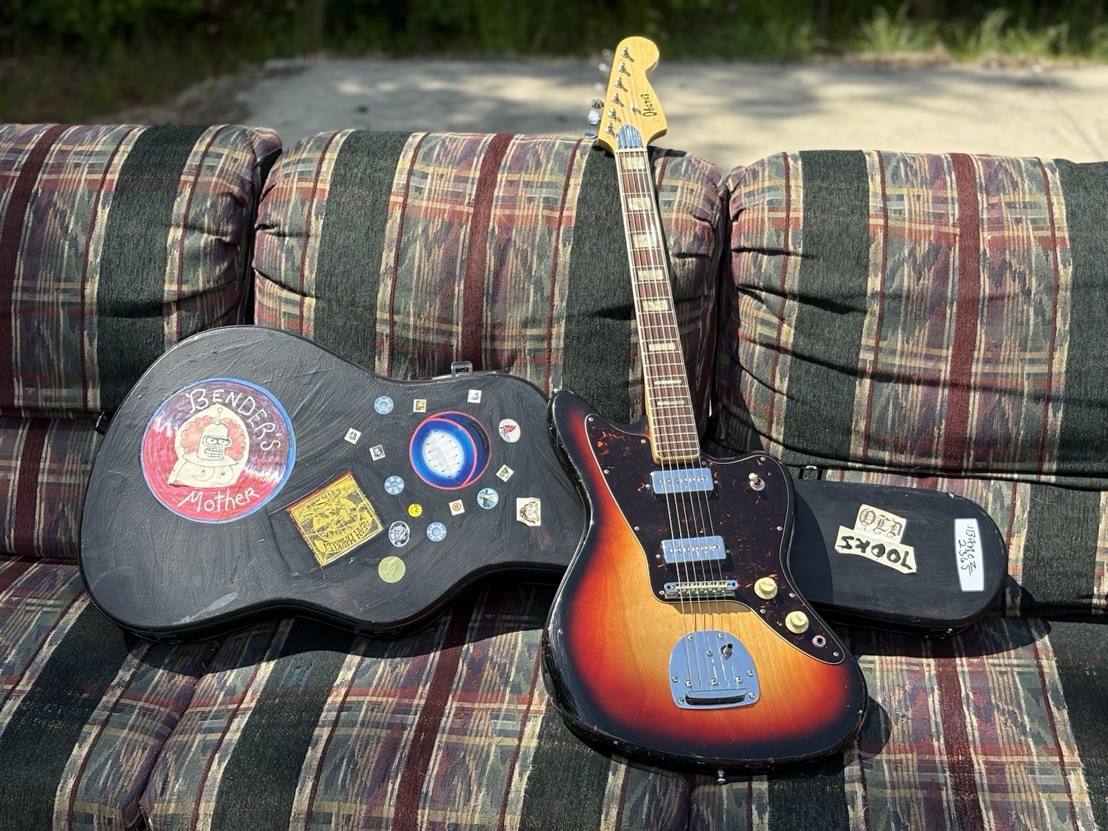 1971 Ibanez 2365 Guitar + OHSC Vintage Lawsuit Era Japanese Jaguar/Jazzmaster