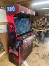 2 Player Arcade Cabinet w/ Trackball & 2x Lig...