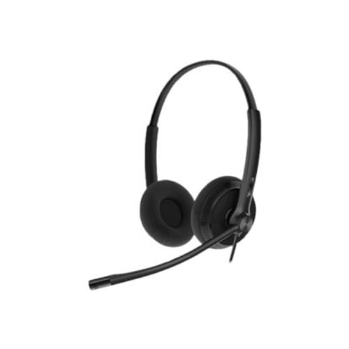 Yealink YHS34 Lite Dual Cuffie Auricolari Nero Cablato