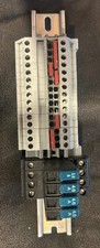Misc. Din Rail w/ (4) PHOENIX CONTACT, Fuse terminal block
