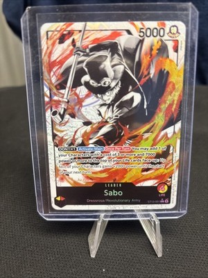 One Piece CCG Sabo Alternate Art Foil ST13-001 The Three Brothers