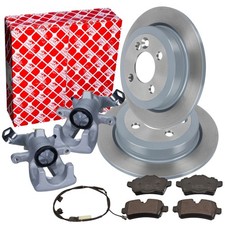 FEBI Bremsscheiben 259mm Beläge Bremssattel Satz Hinten für MINI R56-R59