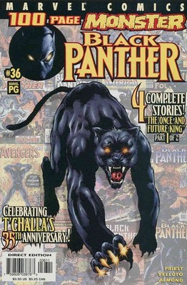 Black Panther (Vol. 2) #36 VG; Marvel | low grade - 100 Page Monster - w/Bag+Boa