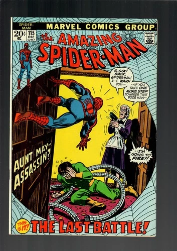 The Amazing Spider-Man #115 VF 8.0 (Marvel Comics December 1972)