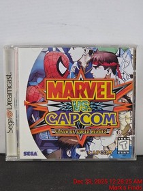 1999 Marvel vs. Capcom: Clash of Super Heroes Sega Dreamcast VGC TESTED