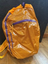 PATAGONIA Black Hole Cinch Pack 20L Zaino Arancione Viola Ripstop Cordoncino
