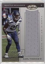 2017 Certified Fabric of the Game 90/99 Earl Thomas III #FG-ET 15w6