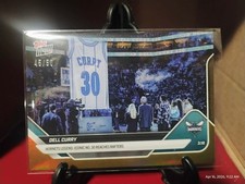 2025-26 NBA Topps NOW #215 Dell Curry No. 30 Retired Gold Foil /50