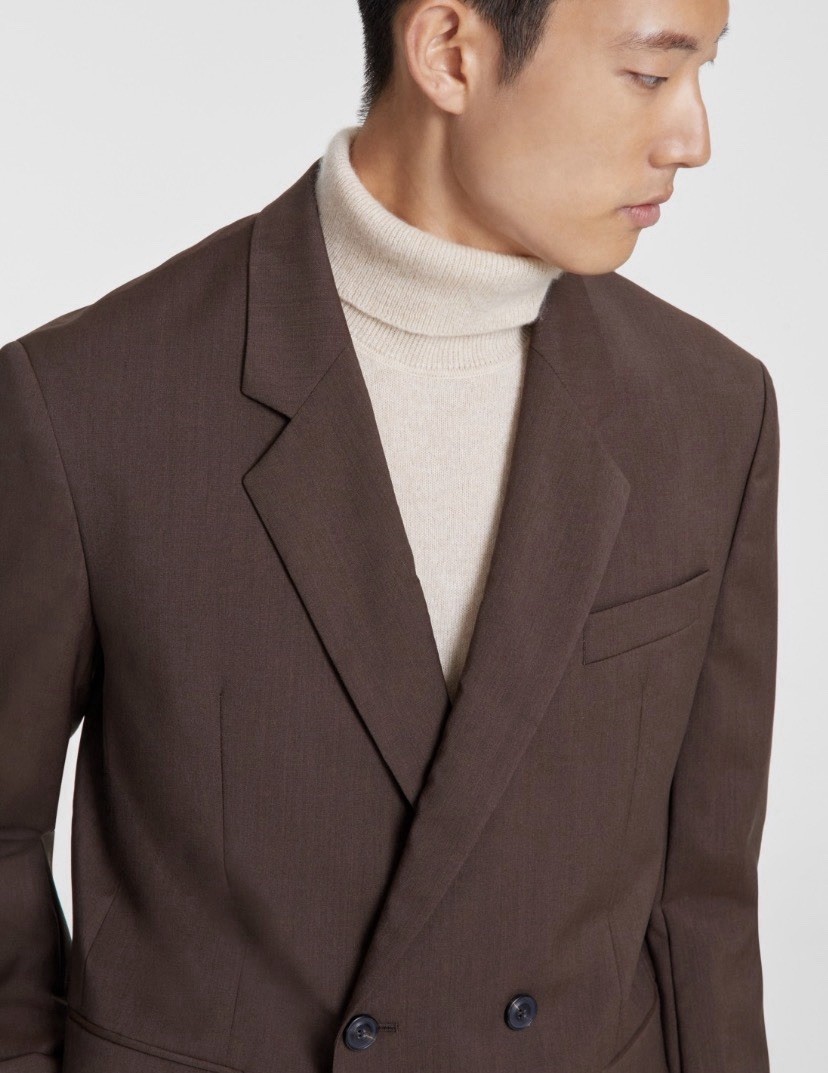 Hugo by Hugo Boss Mens Modern Fit Solid Wool Suit Separates image 3