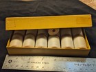 Antique J & P Coats 6 Cord Spool Cotton White In Original Box 12 Spools-Unused — photo 3