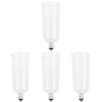  4pcs Spray Paint Cup Airbrush Cup Topf Clear Pigment Tasse Ersatzpalette für