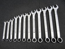 Vintage Craftsman 12pc Metric 6pt Combination Wrench Set 6 Point Box Usa