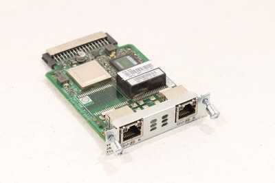 Cisco 2-Port Multiflex Trunk Voice/WAN Interface Card P/N: VWIC3-2MFT-T1/E1 V01
