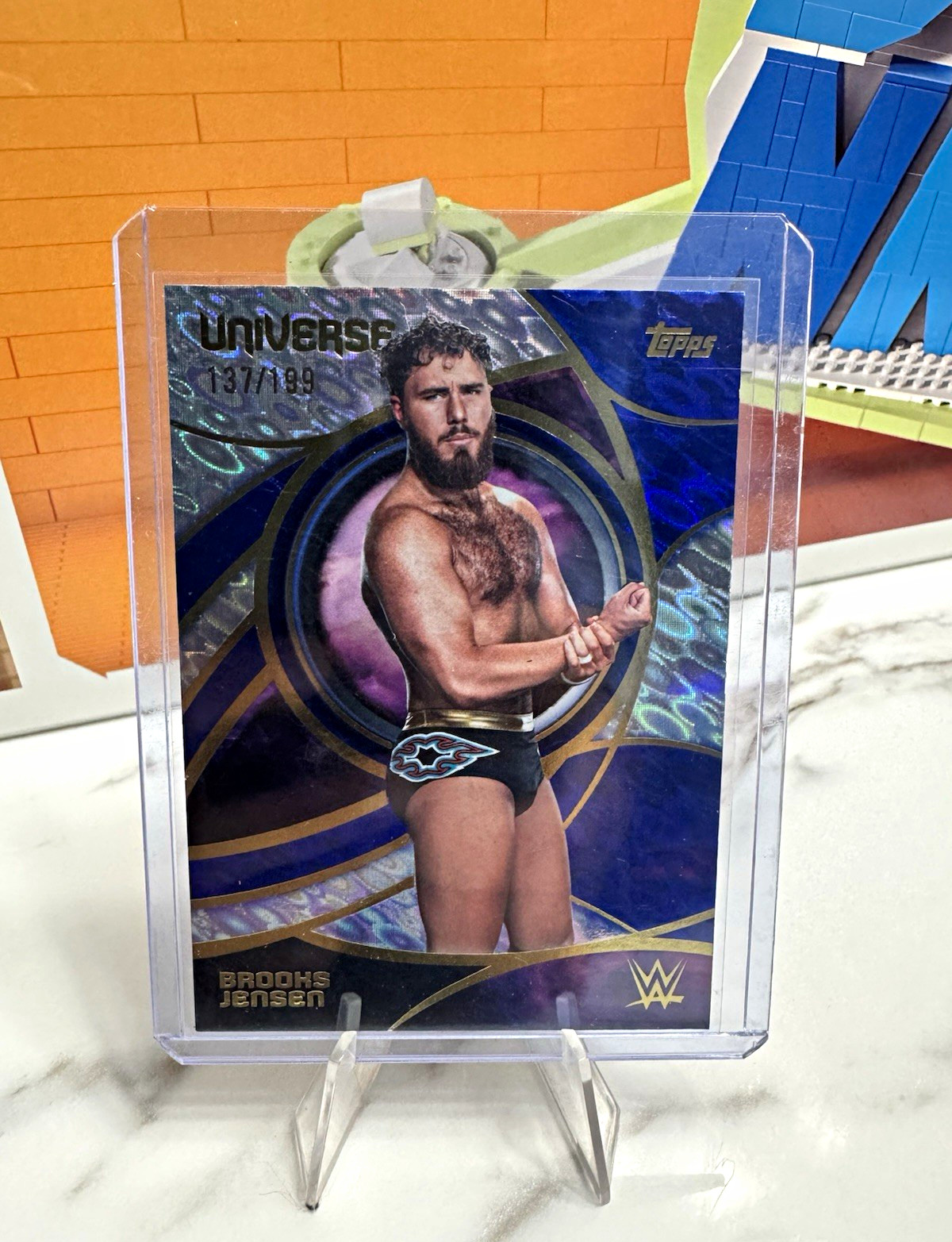 Topps 2026 Topps Universe WWE NXT Brooks Jensen #152 Serial Numbered 137/199