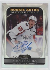 2021-22 O-Pee-Chee Platinum Rookie Auto Rainbow Aliaksei Protas #R-AP Auto z1b
