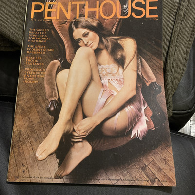 Vintage Penthouse Magazine Vol 7 No 4 Bob Guccione F. Cartwright Lesley Harrison