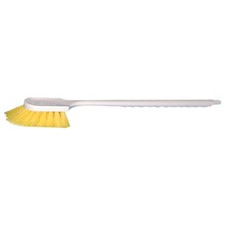 Magnolia Brush 20 in Plastic Long Handle Plastic Yellow Brush