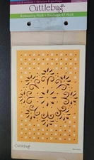CUTTLEBUG  Provo Craft Blooming Bouquet Embossing Plus Cut & Emboss 2000258 A2