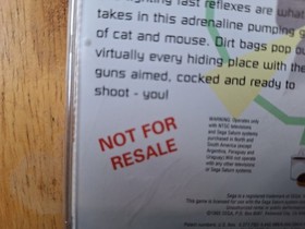 Virtua Cop (Sega Saturn, 1995) Excellent, High Grade & Authentic CIB TESTED