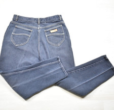 80s Gitano Womens High Rise Mom Jeans Tapered 30" Waist Short Inseam VTG