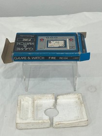 Vintage 1980 Nintendo Game&Watch Fire NICE Condition with box