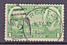 TIMBRE 1936-37 ETATS-UNIS N° 351-OBL.TB-VOIR SCAN-