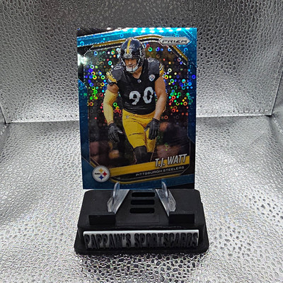 Panini Prizm 2025 T.J. Watt #263  Blue Disco /125