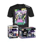 Funko Pop & Tee Batman The Joker With Megaphone Metallic 1989 Exclusive Medium
