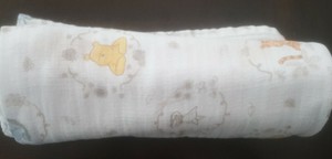 winnie the pooh muslin swaddle