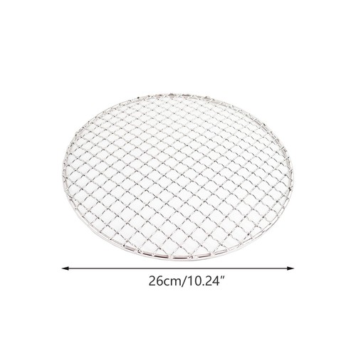 Stainless Steel BBQ Grill Grate Grid Wire Mesh Rack Cook Replacement Net Round - Picture 14 of 16