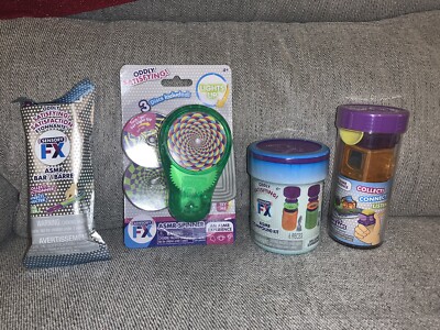 Sensory FX ASMR Fidget Sensory Toys Oddly Satisfying Spinner Lights Lot Of 4 NIP