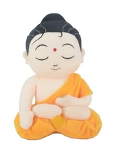 Buddha Plush Toy, Mantra Singing Buddha Plush Toy, Stuffed Buddha, Buddha Toy