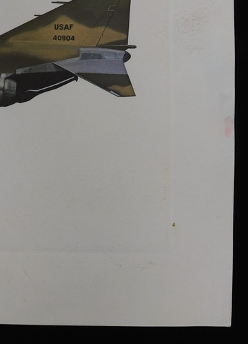 McDonnell Douglas F-4D Phantom II 11x17 Lithograph Print - Picture 4 of 4