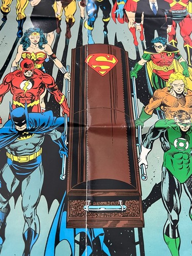 Póster vintage de la muerte de Superman 1992 DC - Imagen 9 de 9