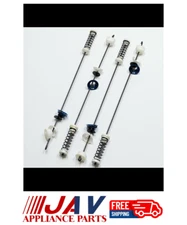 For Whirlpool Maytag Kenmore Washer Suspension Rod Spring Kit CM00J75