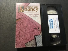 Vintage Sewing With Nancy Quick Quilting By Machine VHS