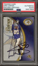 Cris Carter Cards, Rookie Cards and Autographed Memorabilia Guide 50