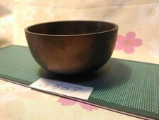 3.465" Japanese Vintage Buddhist Bell G607 Clear Sound Long and Short Wave