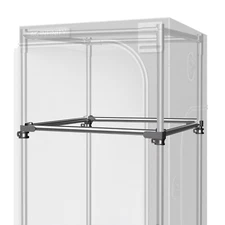 Heavy-Duty Mounting Bars for 3x3' Grow Tents, Prevents Walls From Sucking In