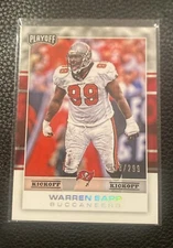 2017 Panini Playoff - Kick Off #178 Warren Sapp /299